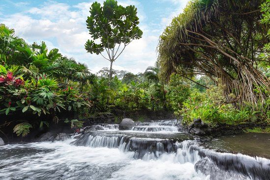 Heiße Quellen von Tabacón